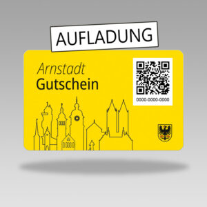 Arnstadt Gutschein Aufladung